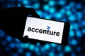 Accenture editorial. Accenture specializing in information technology (IT) services and Royalty Free Stock Photo