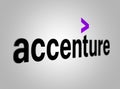 Accenture logo on white background