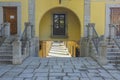 Main Square in Herreriano Style of Brunete. Madrid, Spain