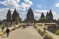 Access area to Prambanan temples, Indonesia