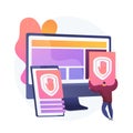 Access code vector concept metaphor.