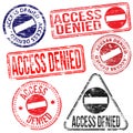 Access Denied Stamps