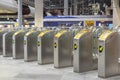 Access Loopholes in the Central Station in The Hague, Netherlands Royalty Free Stock Photo