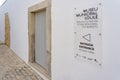 access road to LOULE MUNICIPAL MUSEUM ISLAMIC BATHS AND BARRETO MANOR'S HOUSE ENTRY ENTRANCE 30 meters / meters