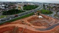 access road to Salvador's new highway