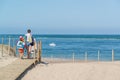 Arcachon Bay, access to the beach La Laguna