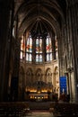 Access to the interior altar of the Saint Louis des Chartrons Catholic Church in Bordeaux