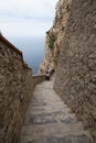 Access to Neptune Grotto Staircase