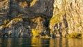 Access to the rock mass to the nesting place of great cormorants and silver gulls.