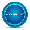 Accessibility Eyeball Blue Round Button