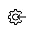 Accessibility Icon on a white background.