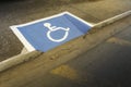 Accessibility symbol for wheelchair users