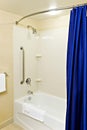 Accessible bathtub and shower Royalty Free Stock Photo