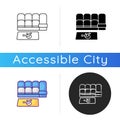 Accessible seating icon