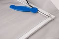 Accessories for assembling mosquito net for window, installing