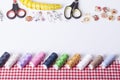 Accessories for hand sewing Royalty Free Stock Photo