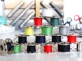 Accessories of sewing Royalty Free Stock Photo