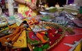 Accessories stall at Durga Puja Pandal. Mumbai, Maharashtra, India. 5th October 2019 Royalty Free Stock Photo