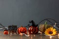 Accessory of Happy Halloween Festival concept.Essential decorations Royalty Free Stock Photo