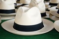 Accessory - Panama Hats Royalty Free Stock Photo