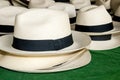 Accessory - Panama Hats Royalty Free Stock Photo