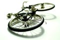 Accident bicycle Royalty Free Stock Photo