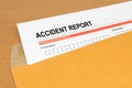 Accident report form Royalty Free Stock Photo