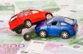 Accident two cars, insurance case Royalty Free Stock Photo