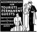 Accommodations For Tourists Royalty Free Stock Photo