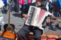 Accordeon player