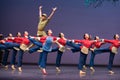 Military spouse-Ballet Yimeng feeling Royalty Free Stock Photo