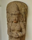 Arca or statue of Dewi Parwati found in central Java 8-10th century