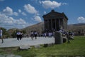 Temple of Garni in Republic of Armenia Royalty Free Stock Photo