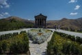 Temple of Garni in Republic of Armenia Royalty Free Stock Photo