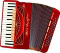 Accordion Royalty Free Stock Photo