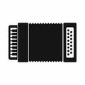 Accordion icon, simple style