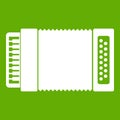 Accordion icon green