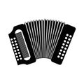 Accordion instrument musical icon