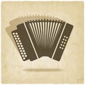 Accordion old background