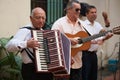Accordion player in Havana Cuba