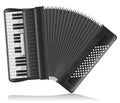 Accordion vector illustration