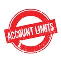 Account Limits rubber stamp