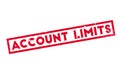 Account Limits rubber stamp