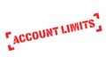 Account Limits rubber stamp