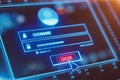 Online registration, sign up and security.