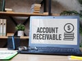 Account Receivable is shown using the text