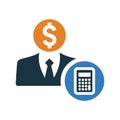 Accountant icons