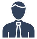 Accountant Vector Icon which can easily modify or edit
