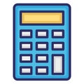 Accounting, calculation isolated Vector Icon which can easily modify or edit