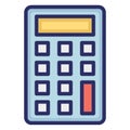 Accounting, calculation isolated Vector Icon which can easily modify or edit